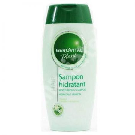 Sampon hidratant pentru ingrijirea parului Plant, 200 ml, Gerovital