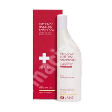 Sampon impotriva caderii moderata a parului pentru barbati Crescina Hair Loss, 150 ml, Labo Cosprophar Suisse