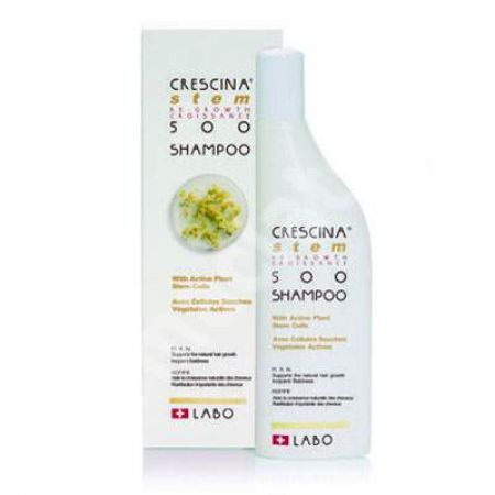 Sampon impotriva caderii parului calvitie incipienta pentru barbati Crescina Stem Re-Growth 500, 150 ml, Labo Cosprophar Suisse