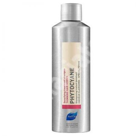 Sampon impotriva caderii parului pentru femei Phytocyane, 200 ml, Phyto