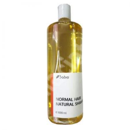 Sampon natural pentru par normal, 1000 ml, Sabio