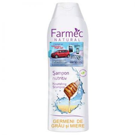 Sampon nutritiv cu germeni de grau si miere, 400 ml, Farmec