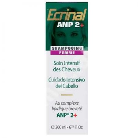 Sampon pentru femei Ecrinal ANP2+, 200 ml, Asepta