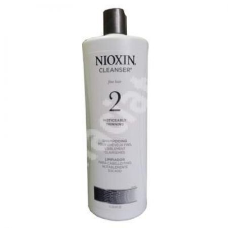 Sampon pentru par natural cu structura fina System 2, 1 L, Nioxin