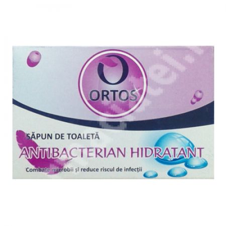 Sapun antibacterian si hidratant, 100 g, Ortos