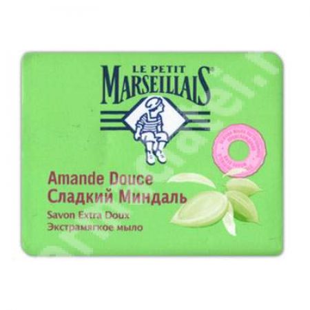 Sapun cu parfum de migdale dulci, 90 g, Le Petit Marseillais