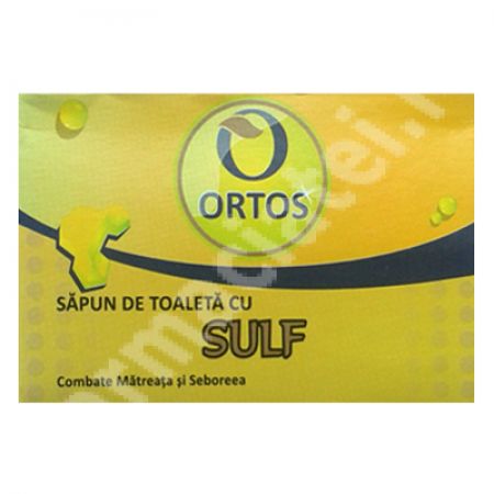 Sapun cu Sulf, 100 g, Ortos