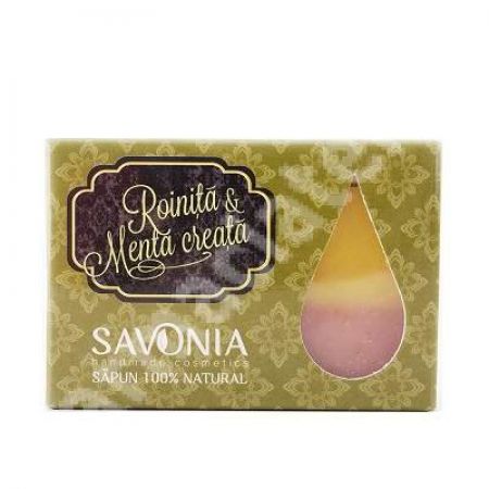 Sapun roinita si menta creata, 90 g, Savonia