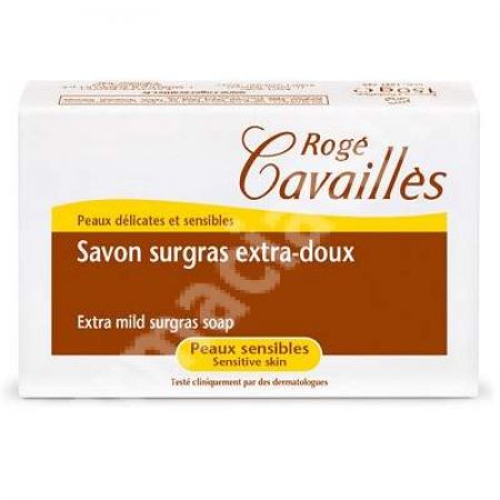 Sapun surgas extra-delicat pentru piele sensibila, 250 g, Roge Cavailles