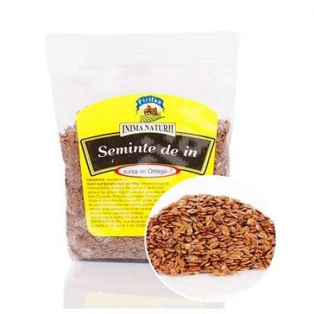 Seminte de in, 250 g, Pirifan