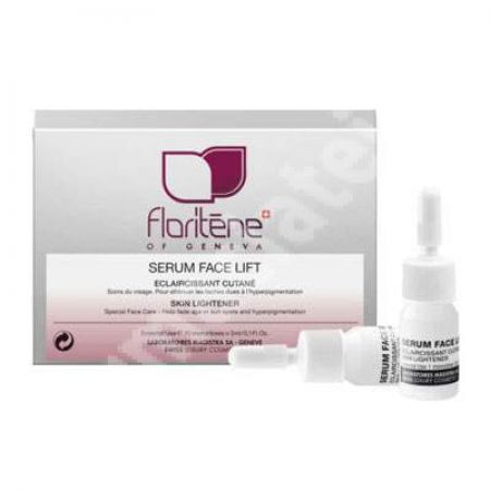 Ser lift fiole pentru decolorarea tenului, 10x3 ml, Floritene