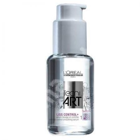 Ser pentru netezirea parului rebel Tecni Art Liss Control Smoothing Serum, 50 ml, Loreal Professionnel