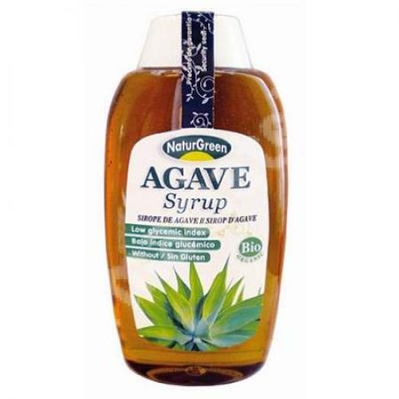 Sirop bio de agave fara gluten, 500 ml, Naturgreen