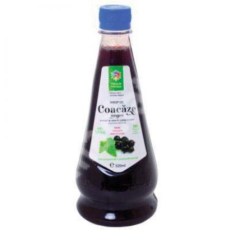 Sirop de Coacaz Negru, 520 ml, Steaua Divina