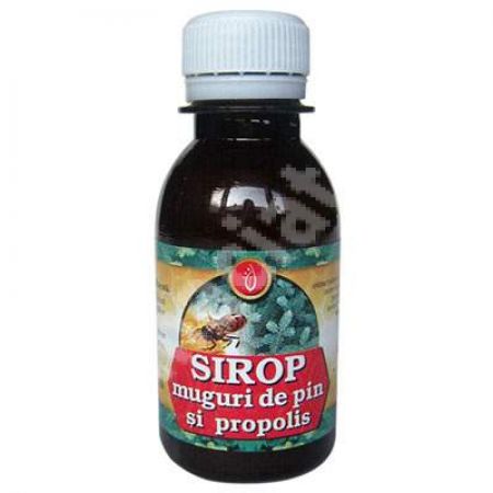 Sirop de Muguri de Pin si Propolis, 100 ml, Manicos