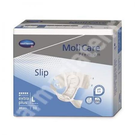 Slip tip scutec pentru incontinenta Extra Plus L MoliCare Premium, 30 bucati, Hartmann