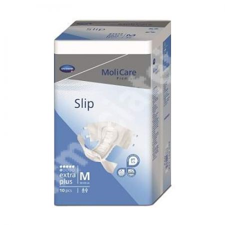 Slip tip scutec pentru incontinenta Extra Plus M, MoliCare Premium (169098), 10 bucati, Hartmann