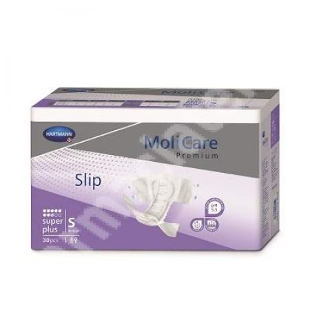 Slip tip scutec pentru incontinenta Super Plus MoliCare S, 30 bucati, Hartmann