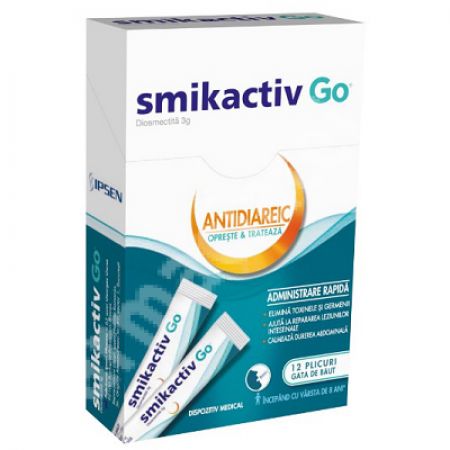 Smikactiv Go, 12 plicuri Ipsen