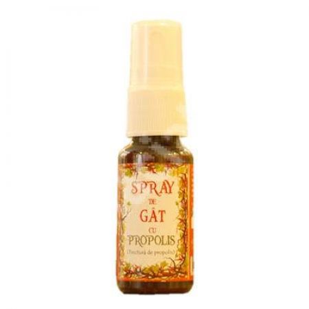 Spray de gat cu propolis, 20 ml, Prisaca