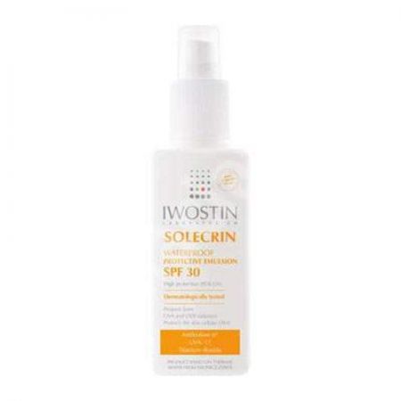 Spray protectie solara rezistent la apa SPF 30 Solecrin, 125 ml, Iwostin 