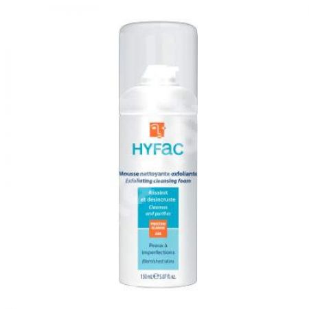 Spuma exfolianta de spalare cu AHA, 150 ml, Hyfac