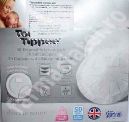 Tampoane pentru san, 36 bucati, 43121291, Tommee Tippee