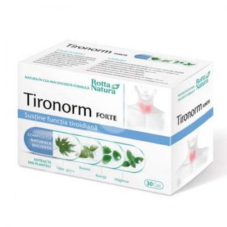 Tironorm Forte, 30 capsule, Rotta Natura