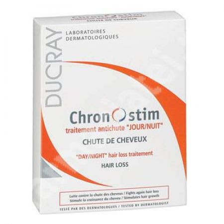 Tratament impotriva caderii parului Chronostim, 2x50 ml, Ducray