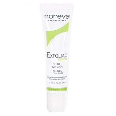 Tratament local pentru acnee Exfoliac Nc Gel, 30 ml, Noreva