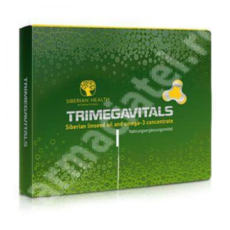 Trimegavitalis In siberian si Omega-3, 30 capsule, Siberian Health