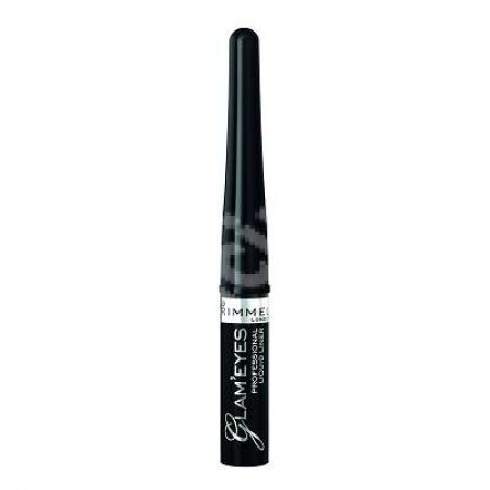 Tus de ochi Glam'Eyes 01 Black Glamour, 3.5 ml, Rimmel London