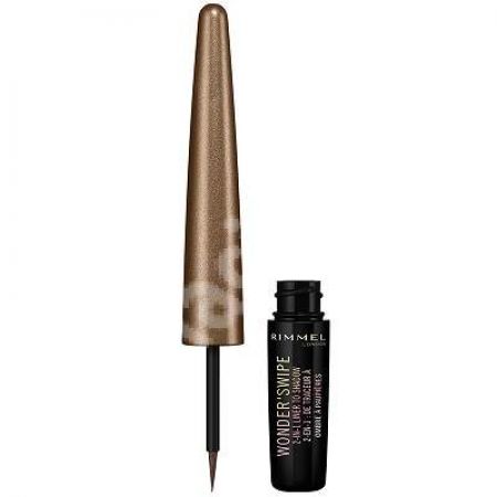 Tus de ochi lichid si fard Wonderswipe 015 Lock'n'loaded, 1.7 ml, Rimmel London