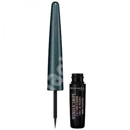 Tus de ochi lichid si fard Wonderswipe 016 Out out, 1.7 ml, Rimmel London