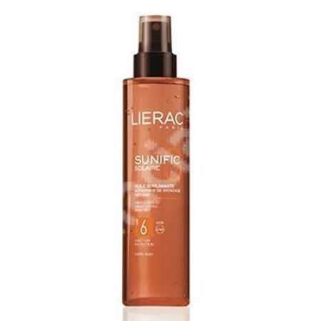 Ulei cu efect de intensificare a bronzului SPF 6 Sunific Solaire 3, 125 ml, Lierac