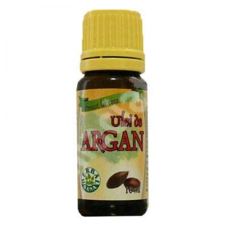 Ulei de Argan presat la rece, 10 ml, Herbavit