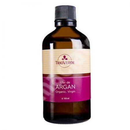 Ulei de Argan Virgin, 100 ml, Trio Verde