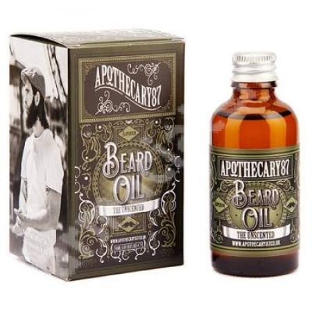 Ulei de barba fara miros The Unscented, 50 ml, Apothecary 87