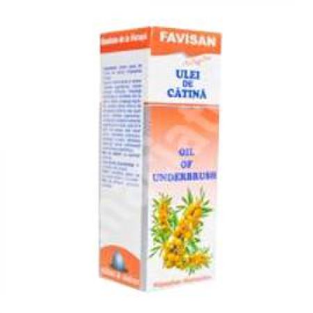 Ulei de catina, 30 ml, Favisan