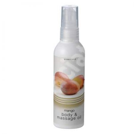 Ulei de corp si masaj cu mango 100% natural, 100 ml, Greenland