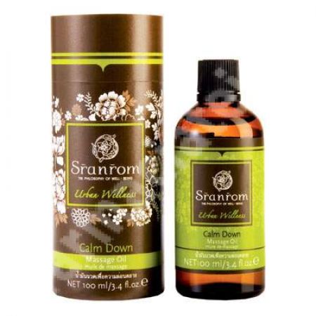 Ulei de masaj impotriva stresului Sranrom Urban Wellness, 100 ml, Authentic Thai SPA