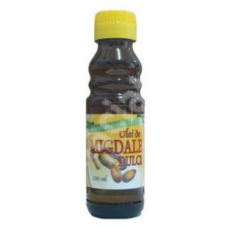 Ulei de Migdale dulci presat la rece, 100 ml, Herbavit