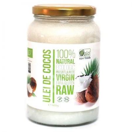 Ulei virgin de cocos Bio, 1400 g, Obio