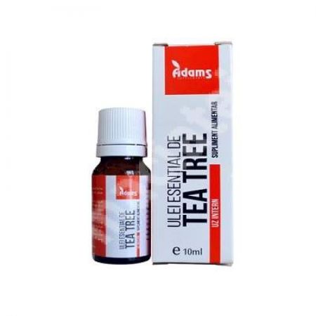 Ulei esential de Tea Tree, 10 ml, uz intern, Adams Vision