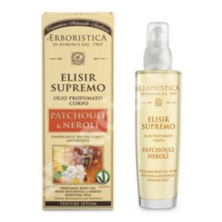 Ulei parfumat pentru corp cu uleiuri esentiale de patchouli si neroli, 100 ml, L'Erboristica