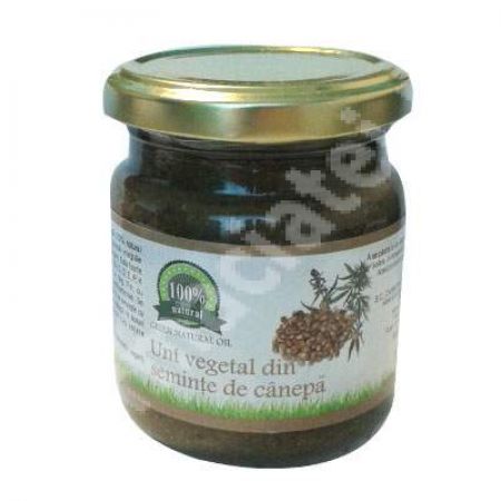 Unt vegetal din seminte de canepa, 200 g, Carmita Classic