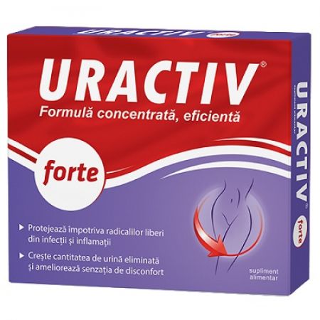 Uractiv forte, 20 capsule, Terapia