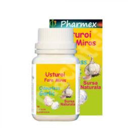 Usturoi fara miros, 30 capsule, Pharmex