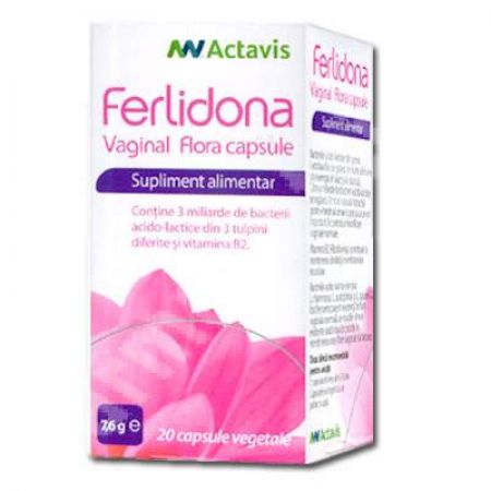 Vaginal Flora Ferlidona, 20 capsule, Actavis