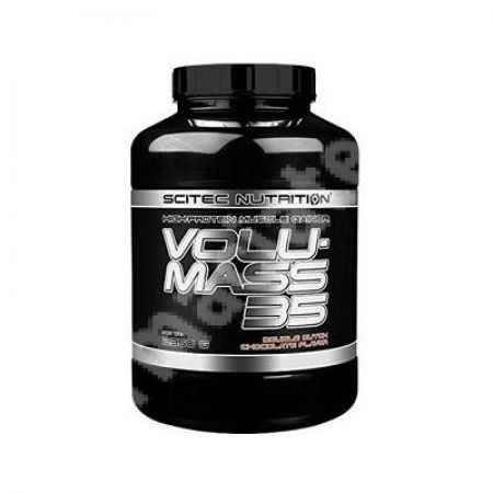 Volumass 35 Proffesional cu dublu aroma de ciocolata, 2950g, Scitec Nutrition